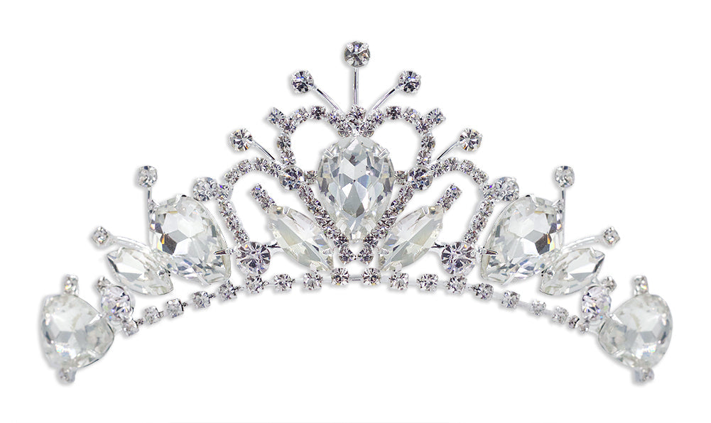 #16219 - Bursting Heart Tiara Comb