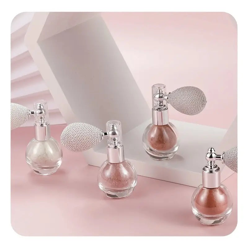 NNETM Sparkle Glitter Body Powder - Highlighter Spray Shimmer for Face and Body Makeup
