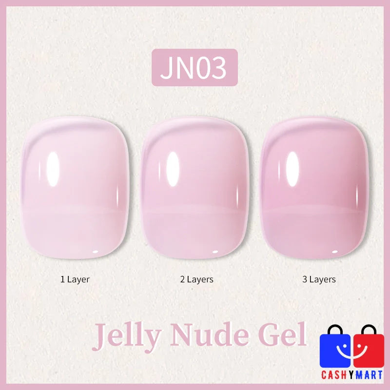 BORN PRETTY 10ml Jelly Nude Gel Nail Polish