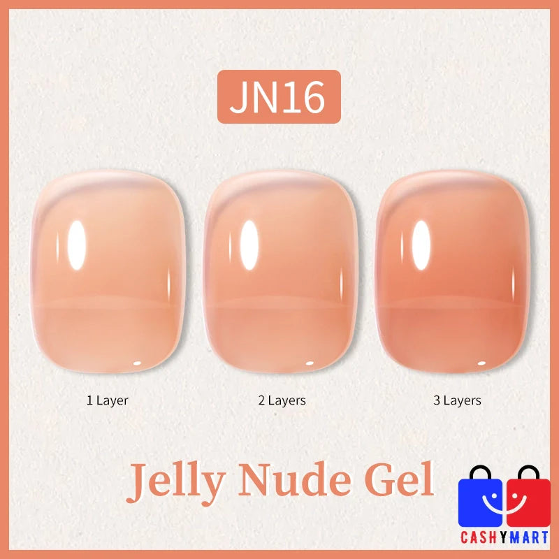 BORN PRETTY 10ml Jelly Nude Gel Nail Polish