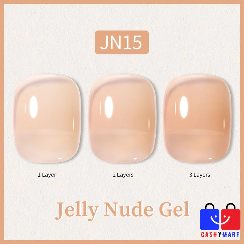 BORN PRETTY 10ml Jelly Nude Gel Nail Polish
