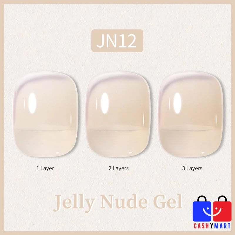 BORN PRETTY 10ml Jelly Nude Gel Nail Polish