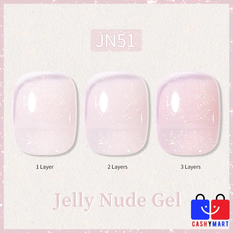 BORN PRETTY 10ml Jelly Nude Gel Nail Polish