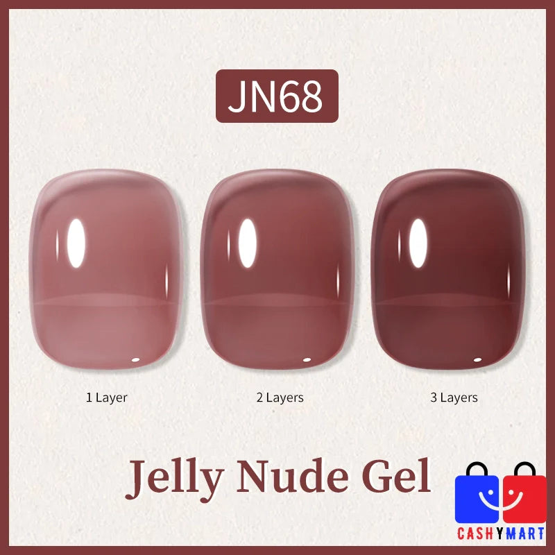 BORN PRETTY 10ml Jelly Nude Gel Nail Polish