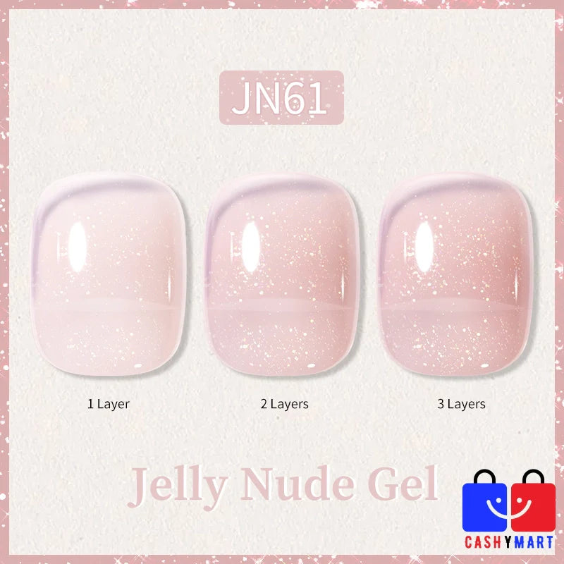 BORN PRETTY 10ml Jelly Nude Gel Nail Polish