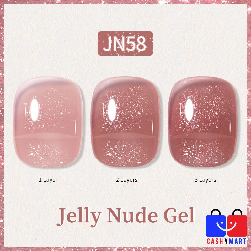 BORN PRETTY 10ml Jelly Nude Gel Nail Polish