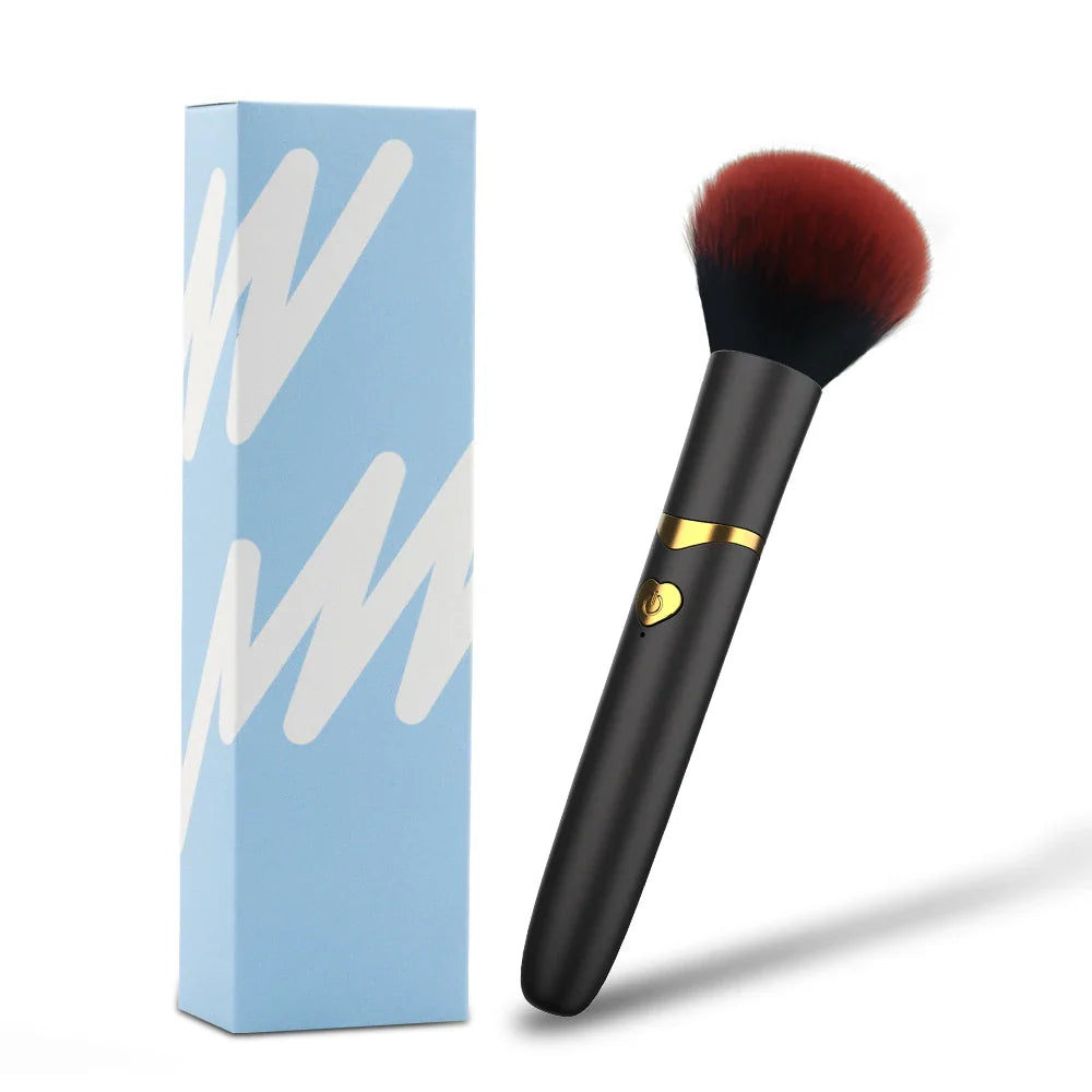 2 In 1 Electric Foundation Brush Vibration Makeup Tool