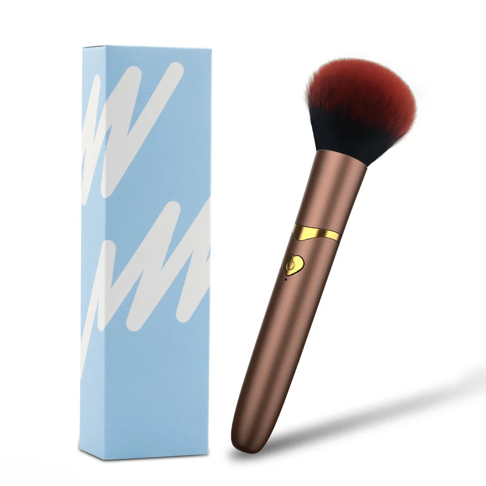 2 In 1 Electric Foundation Brush Vibration Makeup Tool