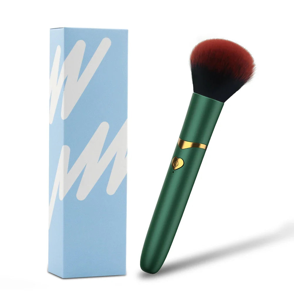 2 In 1 Electric Foundation Brush Vibration Makeup Tool