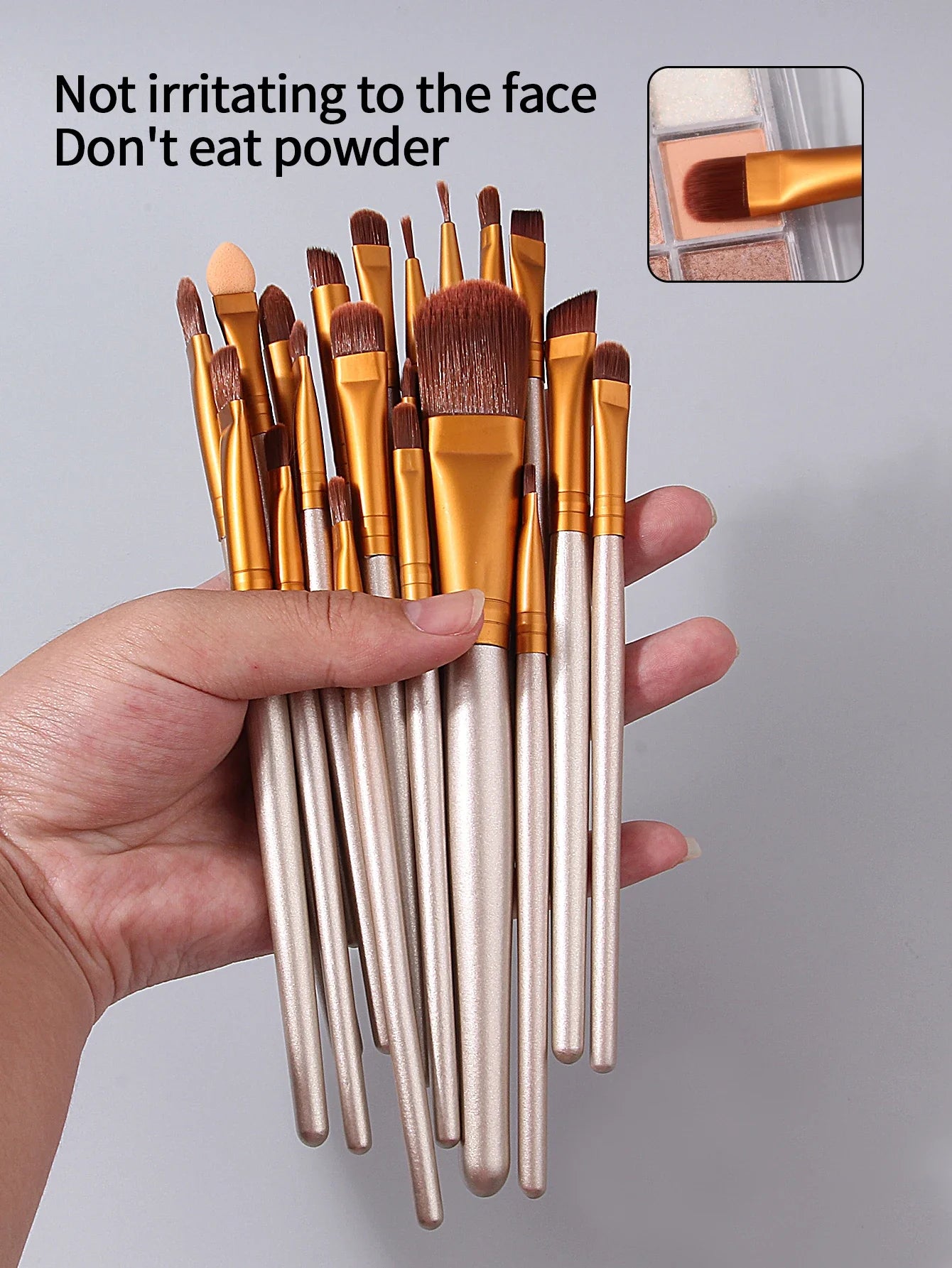 20 Piece High End Makeup Brush Set