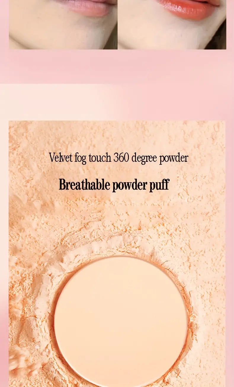 NNETM Lightweight Makeup Powder, Matte, Oil Control  Powder, Concealer Moisturizing Powder