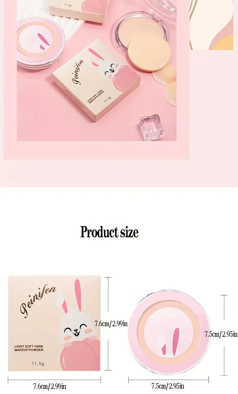 NNETM Lightweight Makeup Powder, Matte, Oil Control  Powder, Concealer Moisturizing Powder