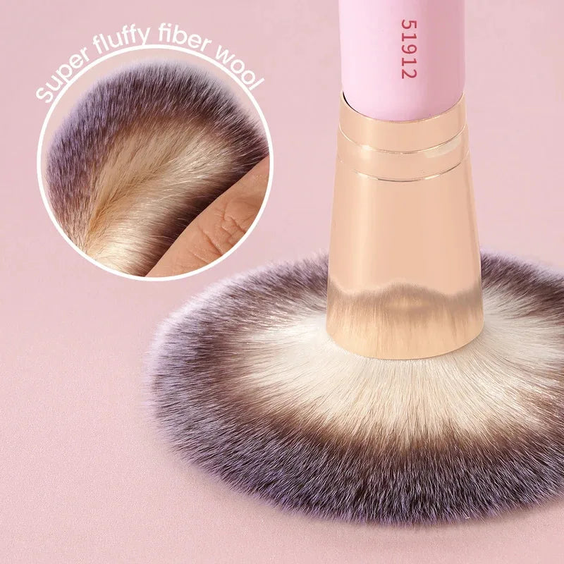 2PCS Double-Ended Foundation Makeup Brush Set