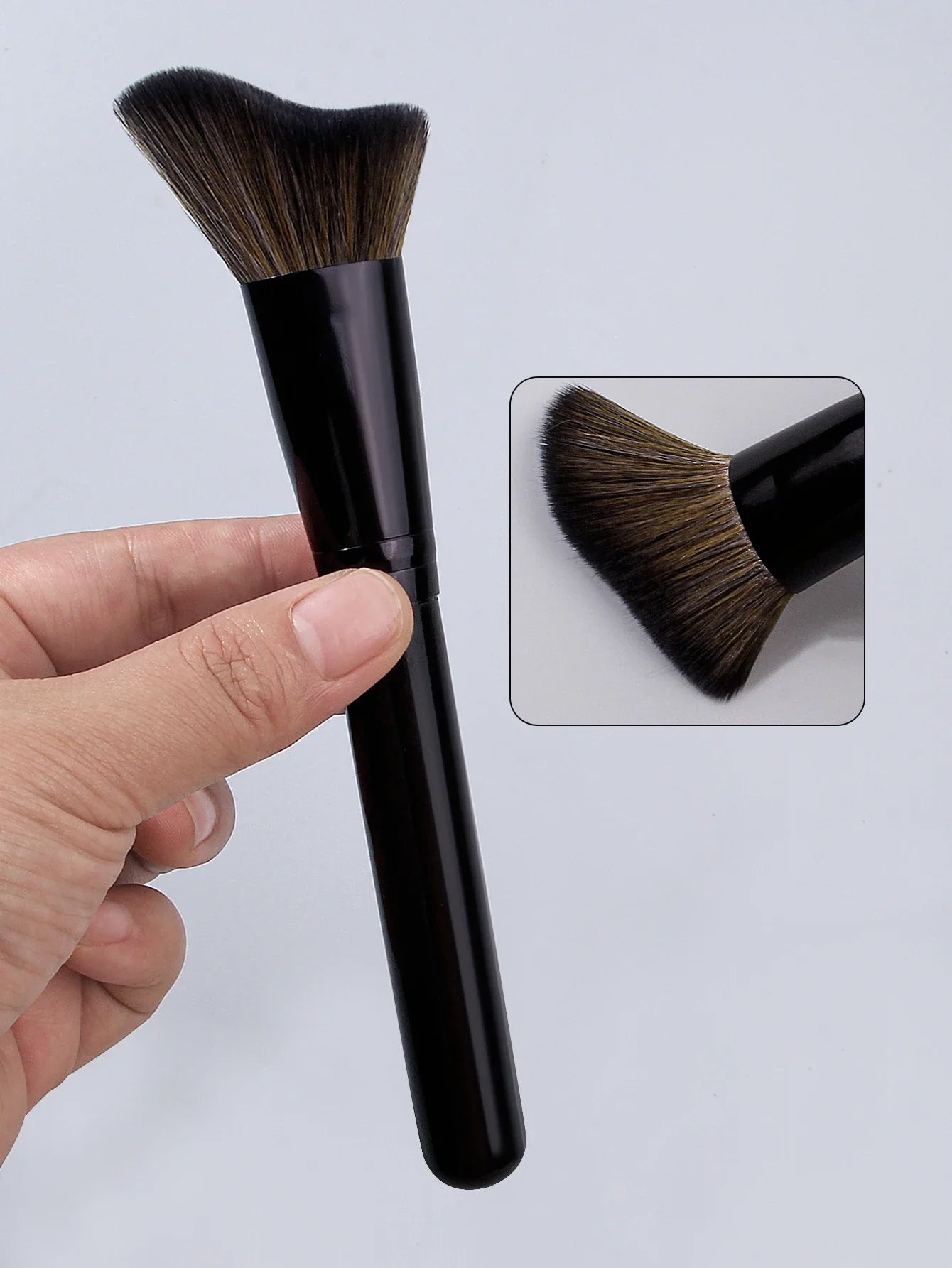 2PCS Irregular Flat-Head Makeup Brushes