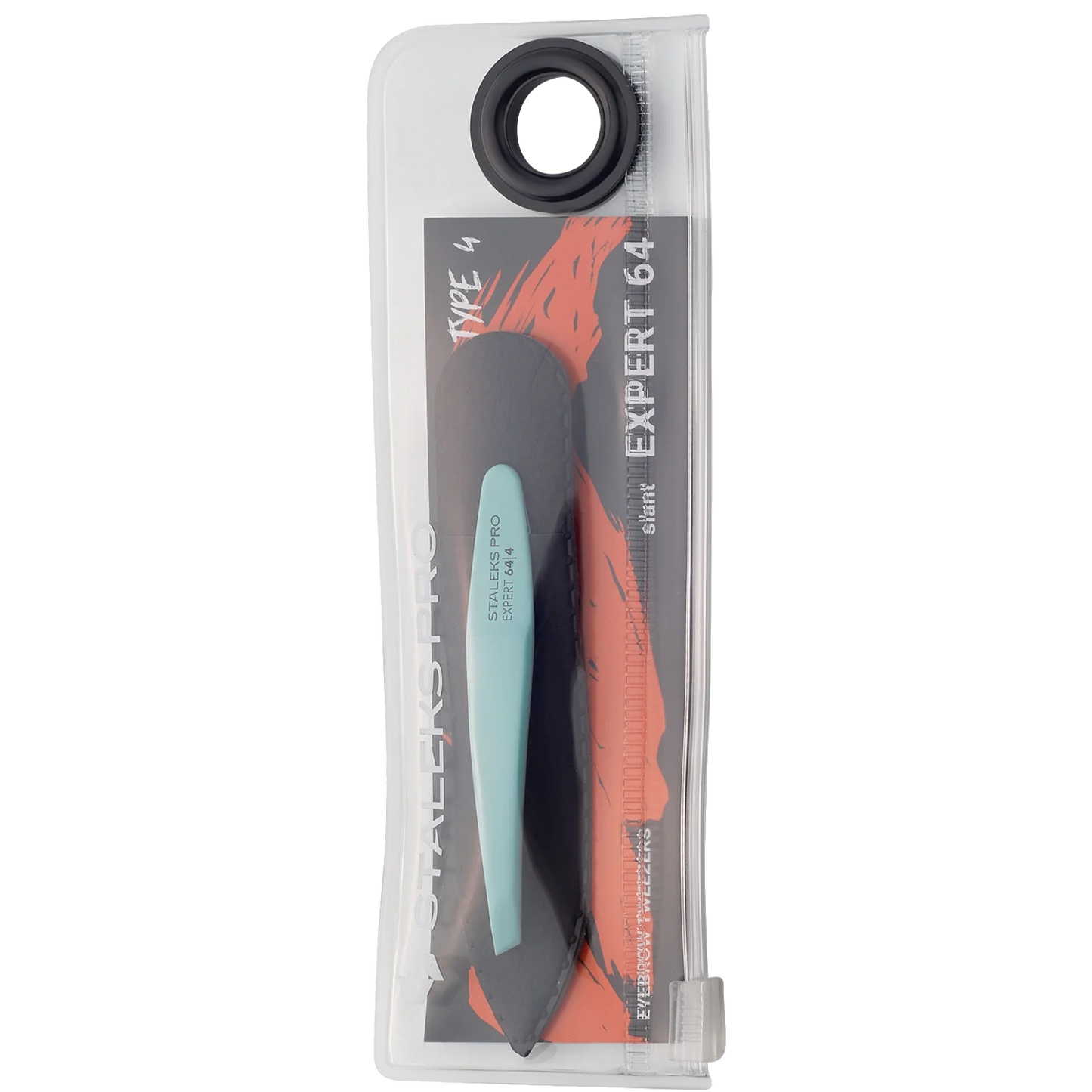 STALEKS PRO EXPERT 64 TYPE 4 EYEBROW TWEEZERS SLANT TE-64/4 - STALEKS™