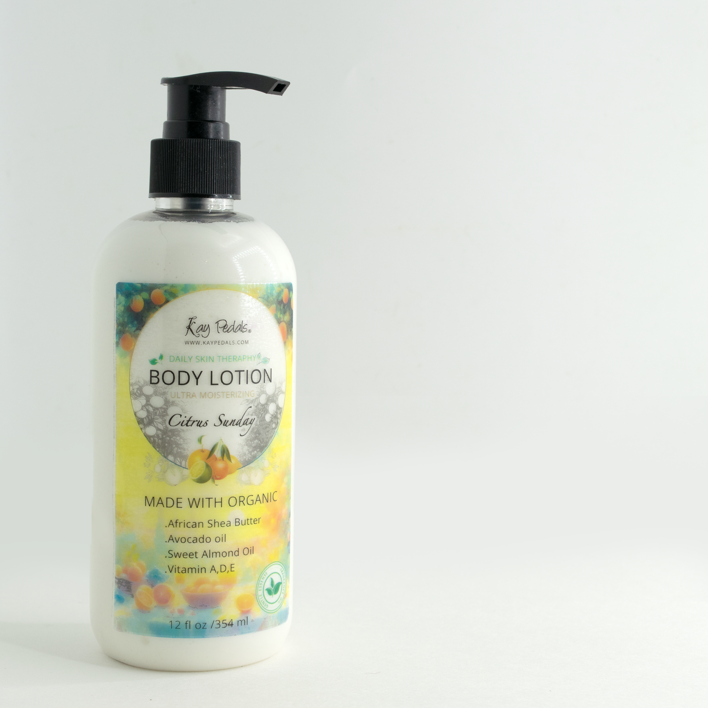 Citrus Sunday Natural Body Lotion 12oz