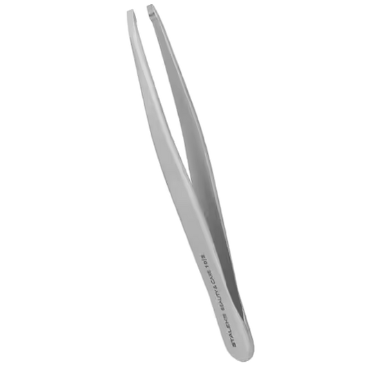 STALEKS BEAUTY & CARE 10 TYPE 2 EYEBROW TWEEZERS STRAIGHT TBC-10/2 - STALEKS™