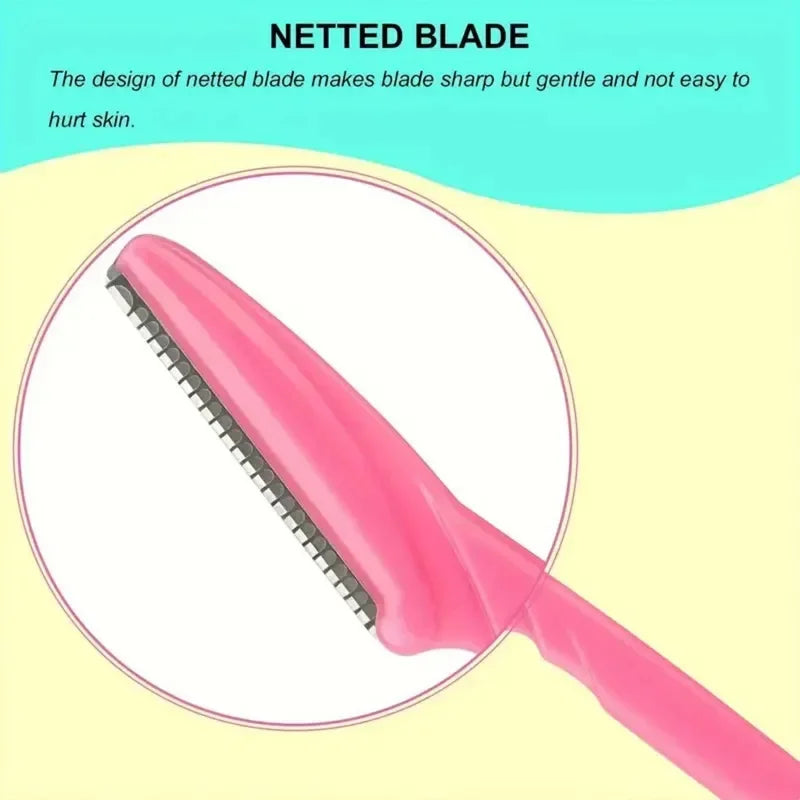 30 Pcs Eyebrow Razors For Women With Precision Safety Cover