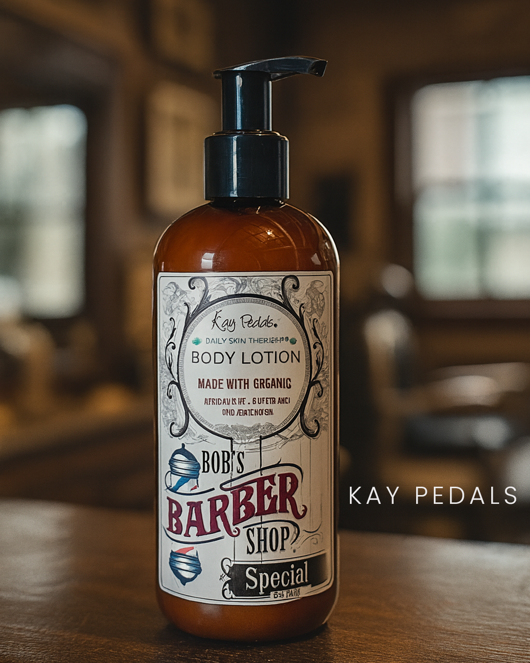 Bob's Barber Shop Special Organic Body Lotion 12oz