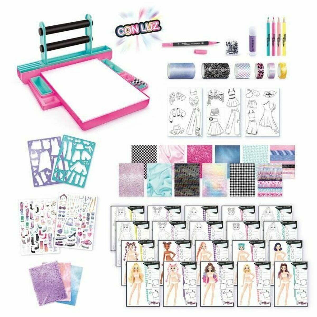 Pencils Canal Toys Blue Pink Plastic