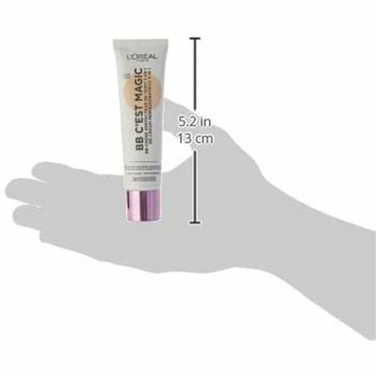 Hydrating Cream with Colour L'Oreal Make Up Magic Bb Light Clear Spf 10 30 ml