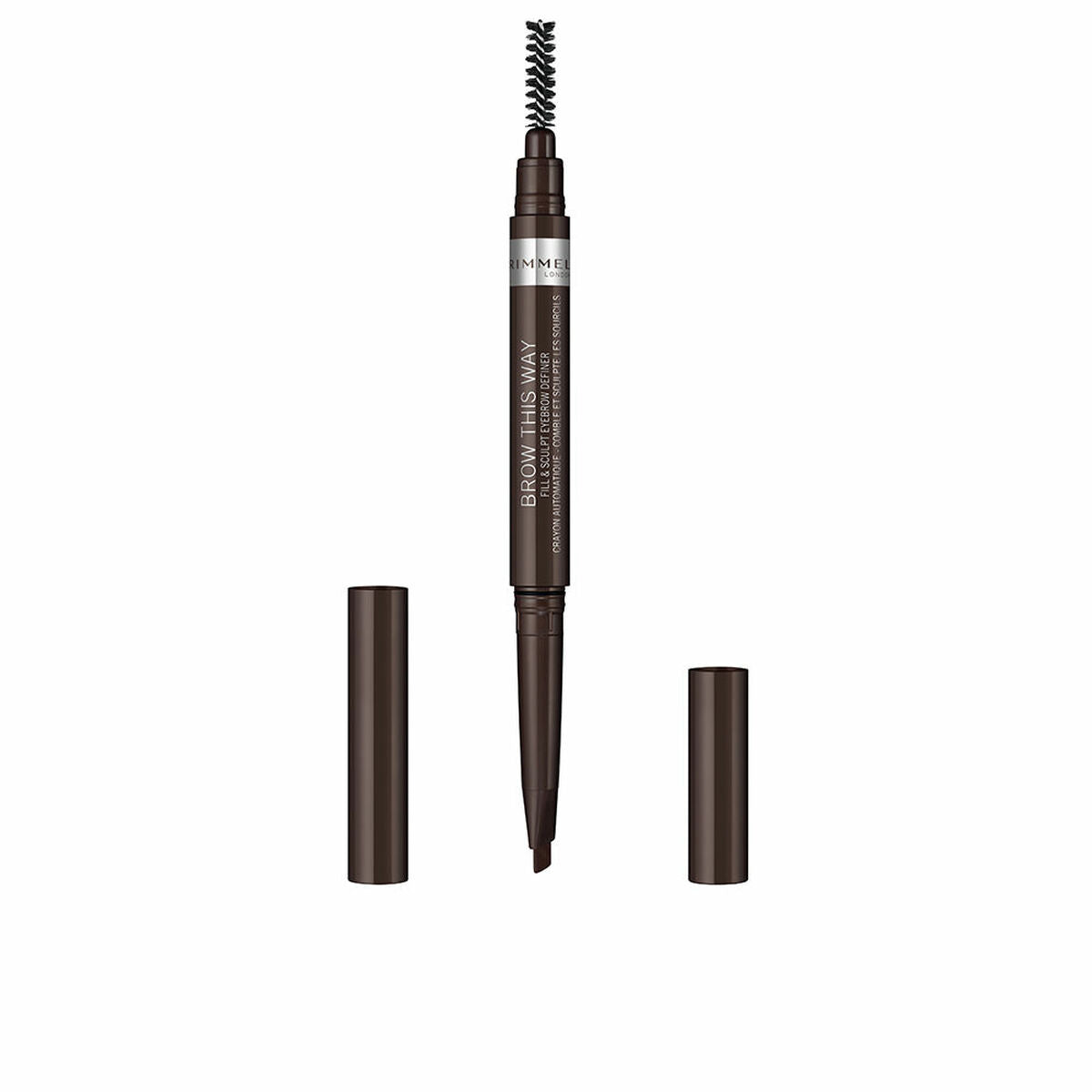 Eyebrow Pencil Rimmel London Brow This Way Nº 03 Dark bown Nº 03-Dark Bown 0,25 g