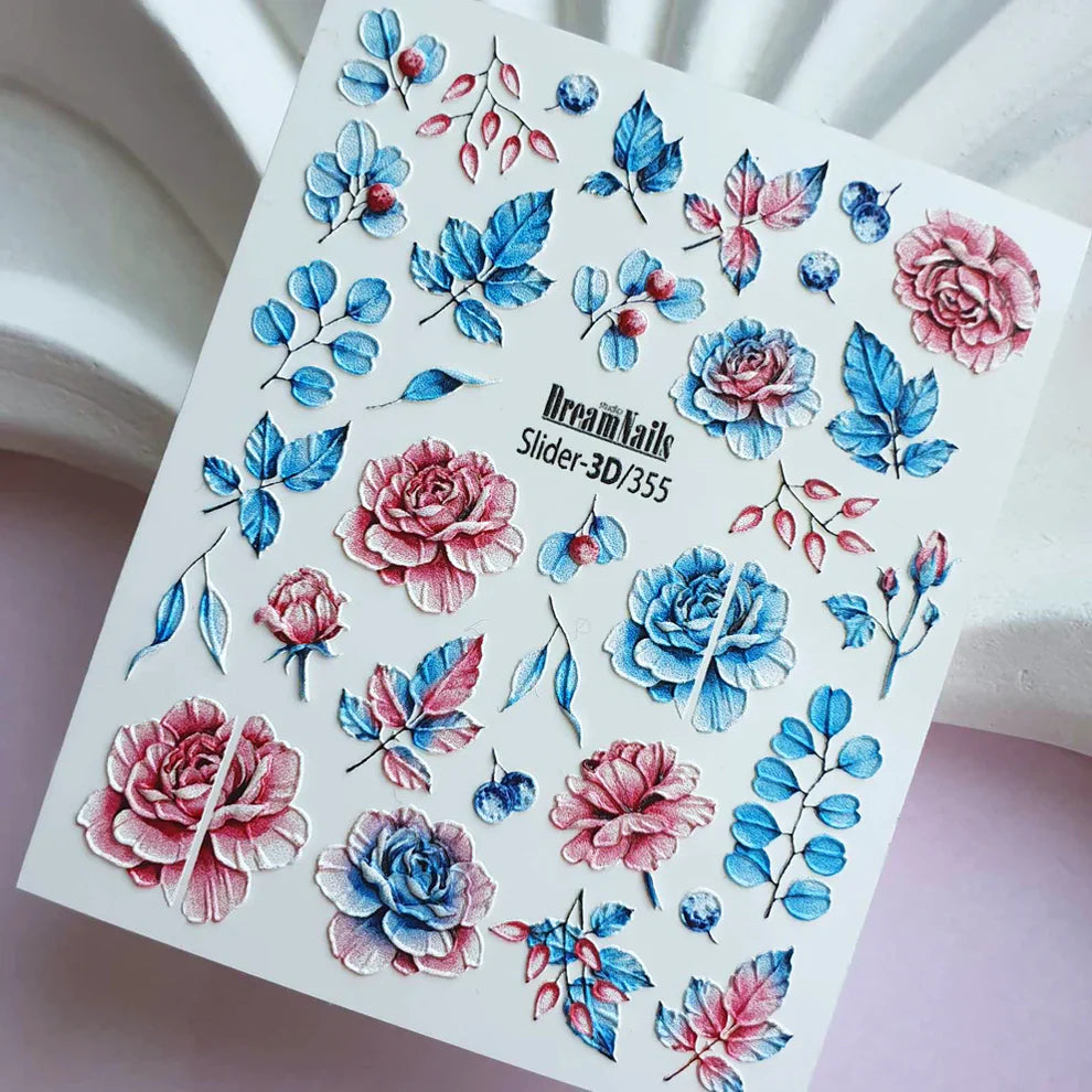 3D/355 NAIL DECAL *