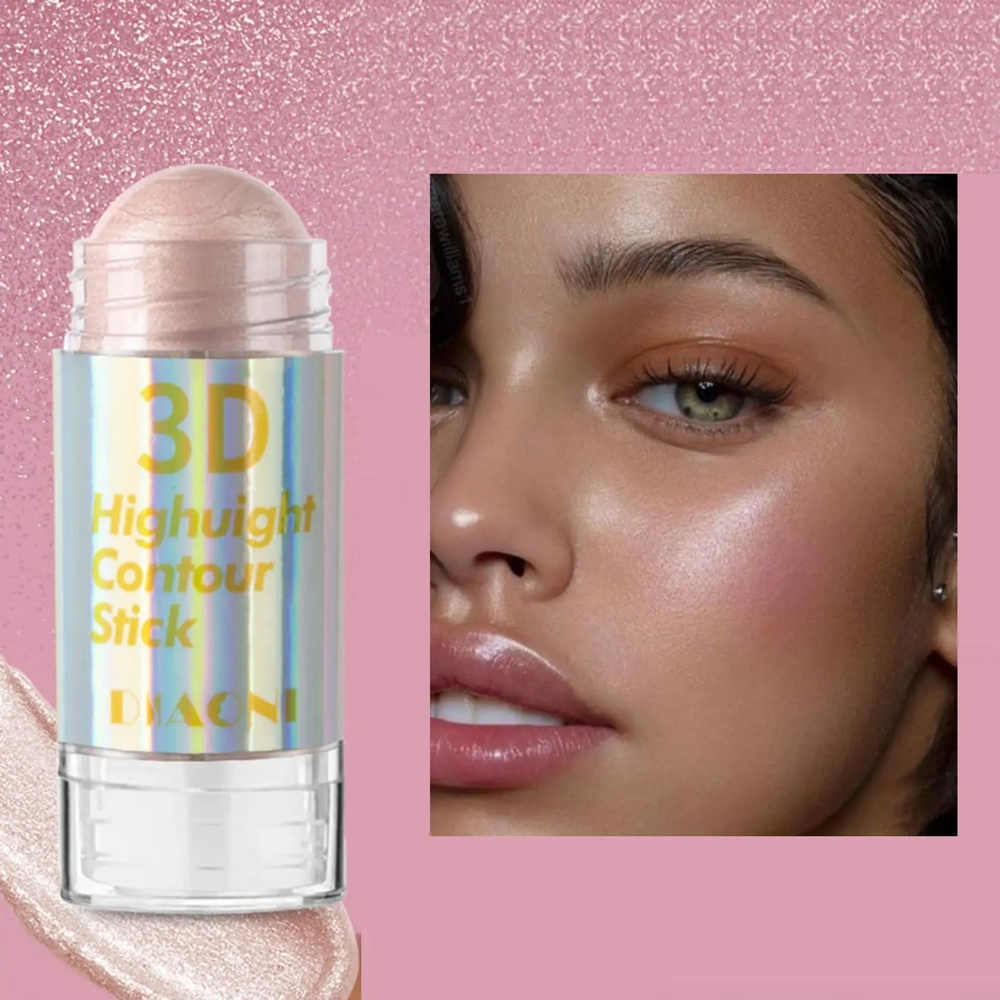 3D Face Brighten Highlighter Stick
