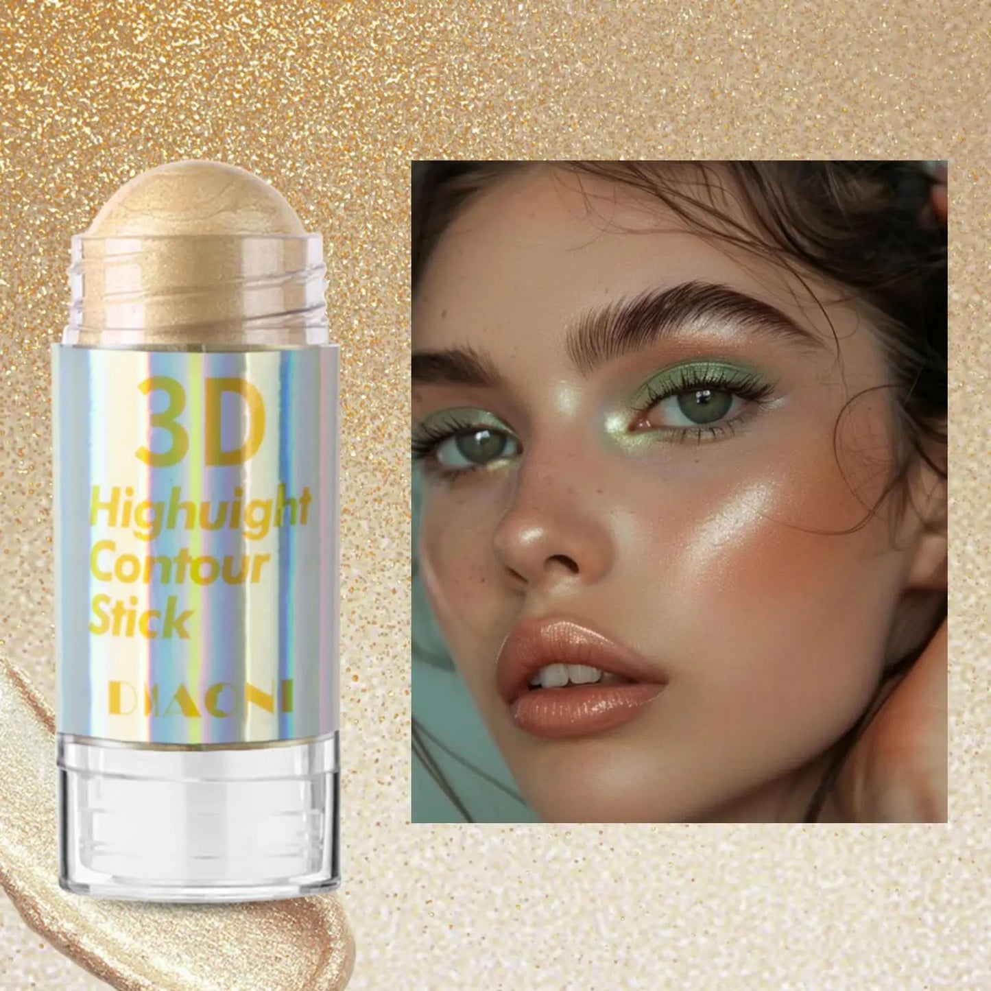 3D Face Brighten Highlighter Stick