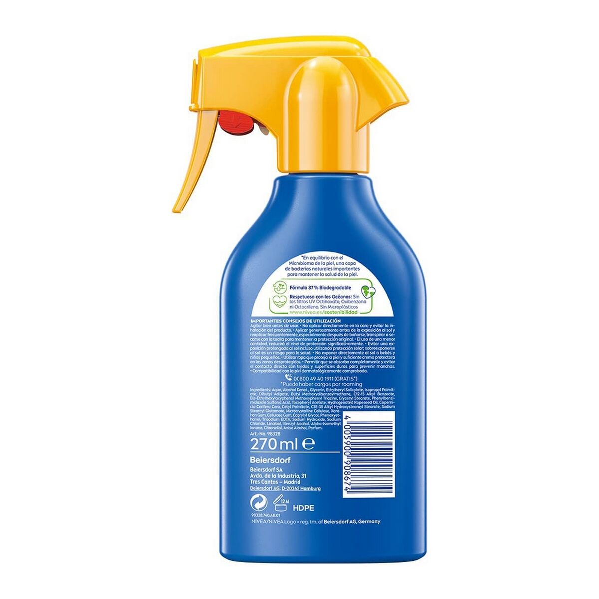 Spray Sun Protector Nivea Sun Hidrata Spf 20 270 ml Bronzer