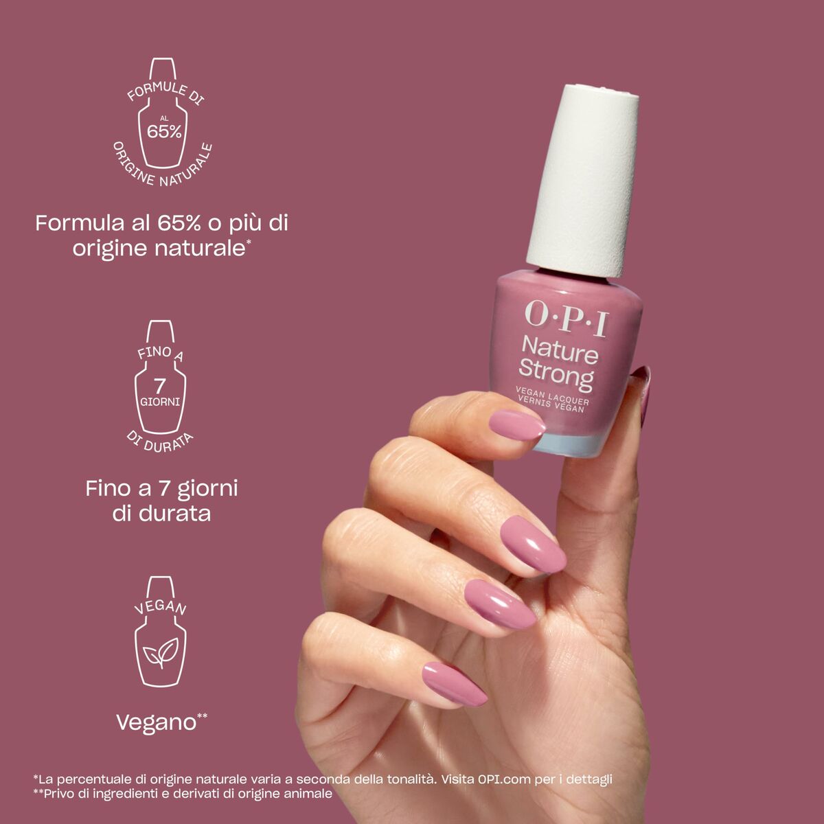 Nail polish Opi NATURE STRONG Rooting for Hue 15 ml