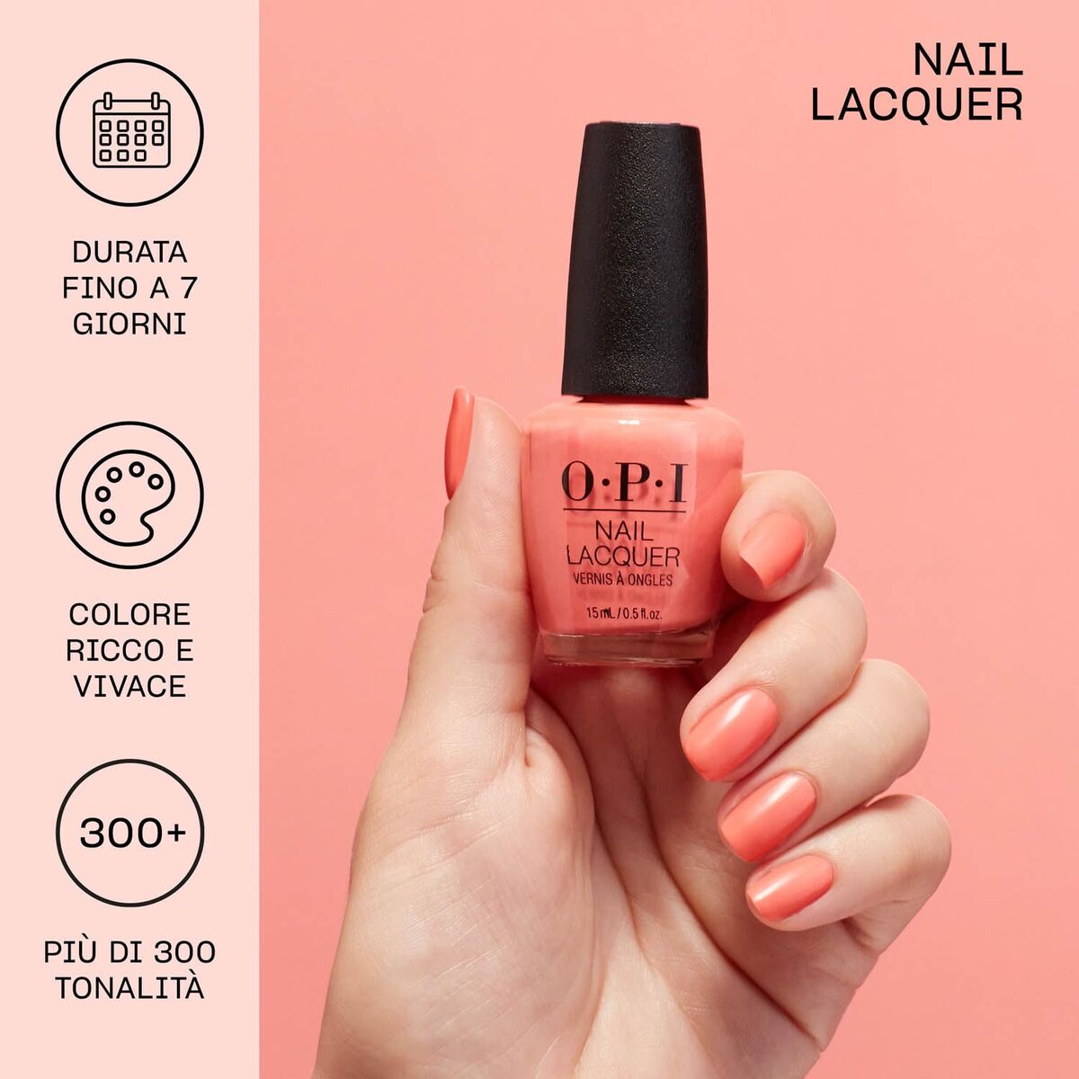 Nail polish Opi NAIL LACQUER 15 ml