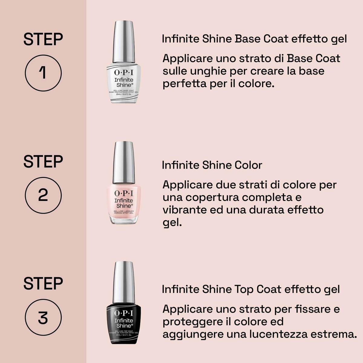 Nail polish Opi INFINITE SHINE 15 ml