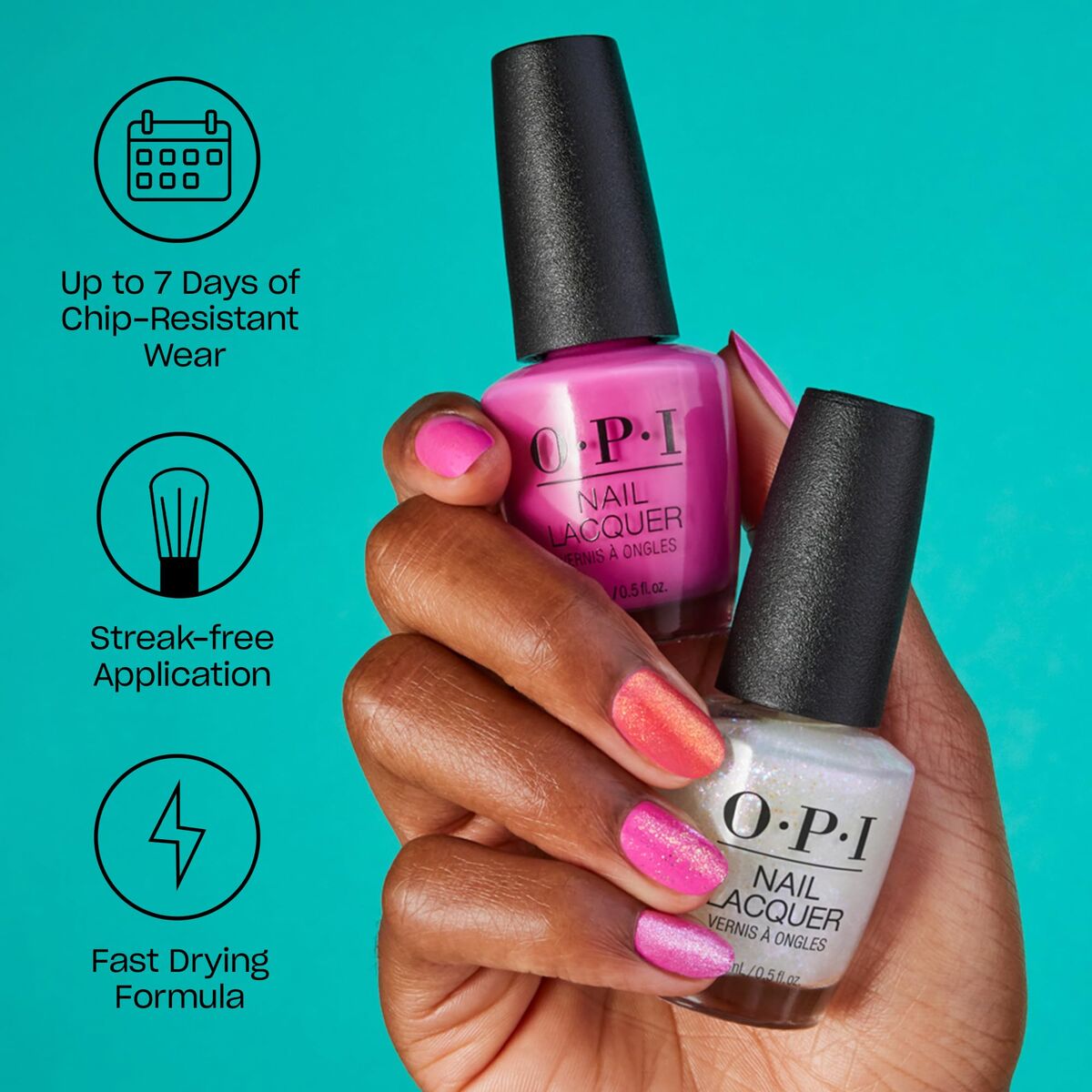 Nail polish Opi NAIL LACQUER Verde nice to meet you 15 ml