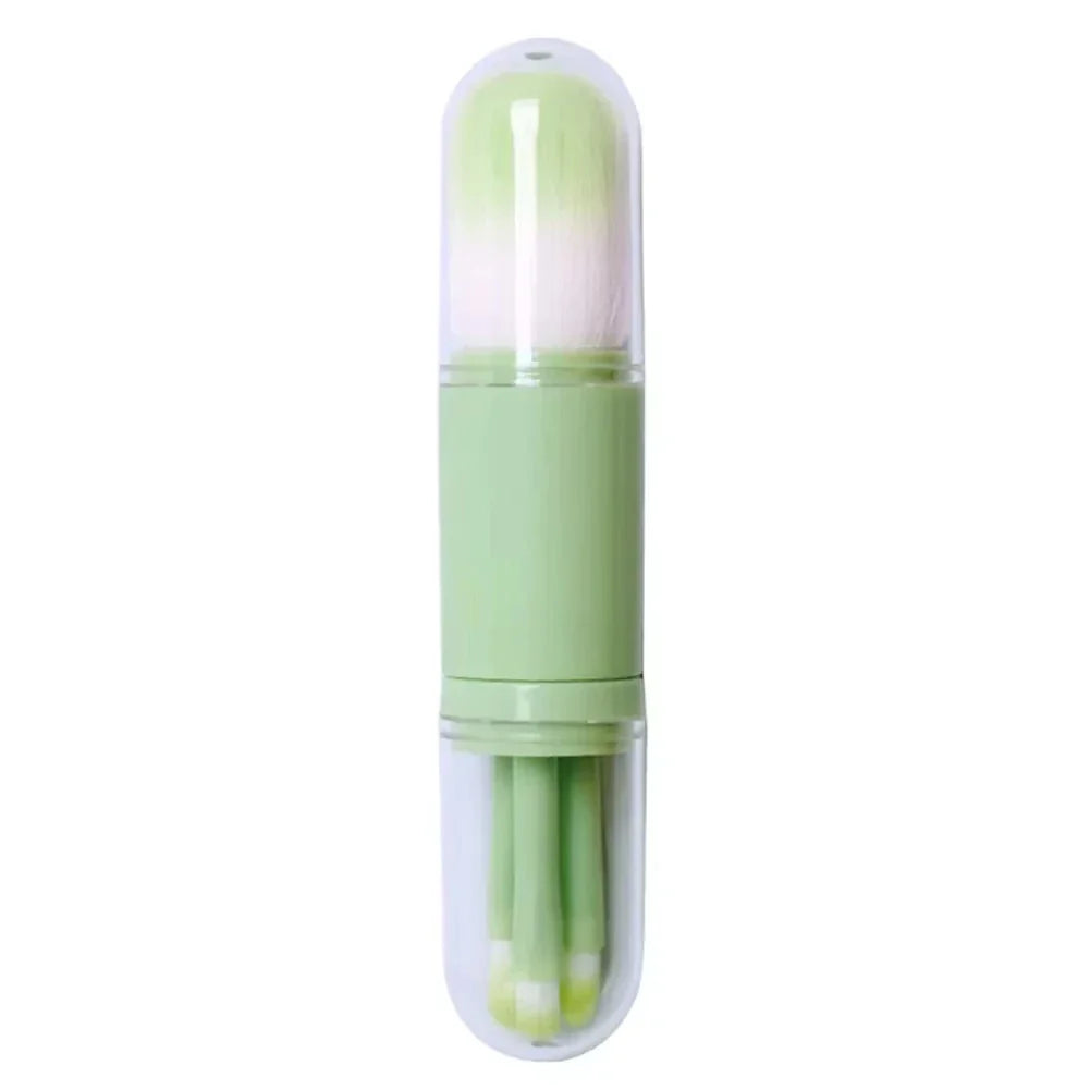 4in1 Travel Makeup Brushes Set Portable