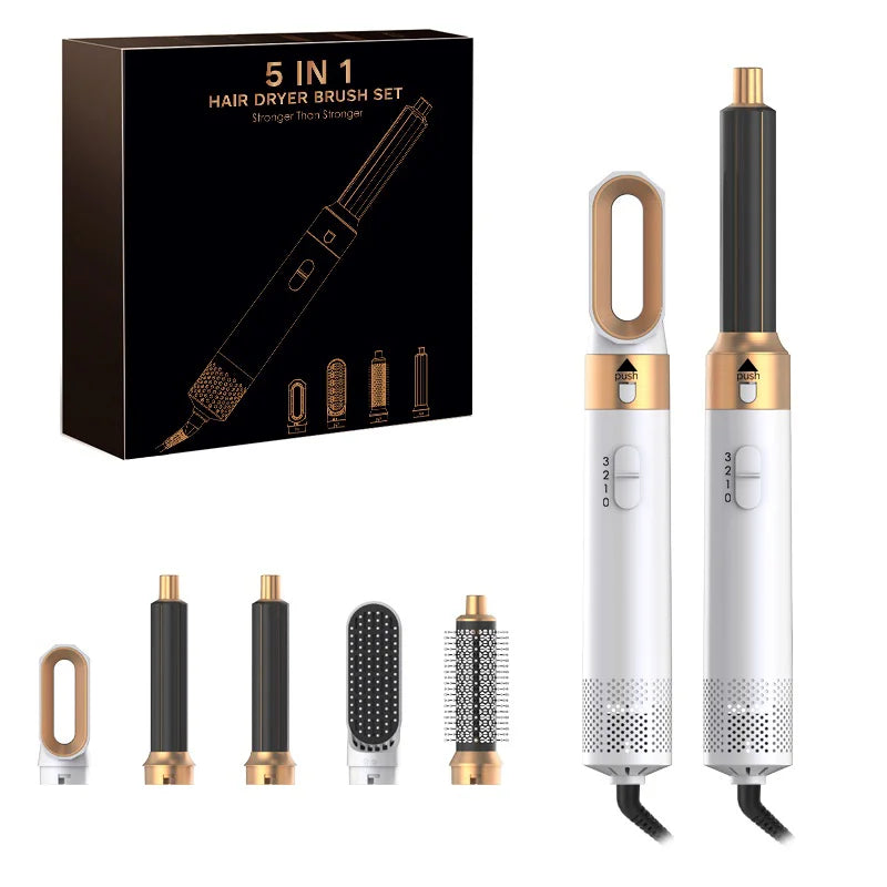 5 In 1 Hair Dryer Hot Air Comb