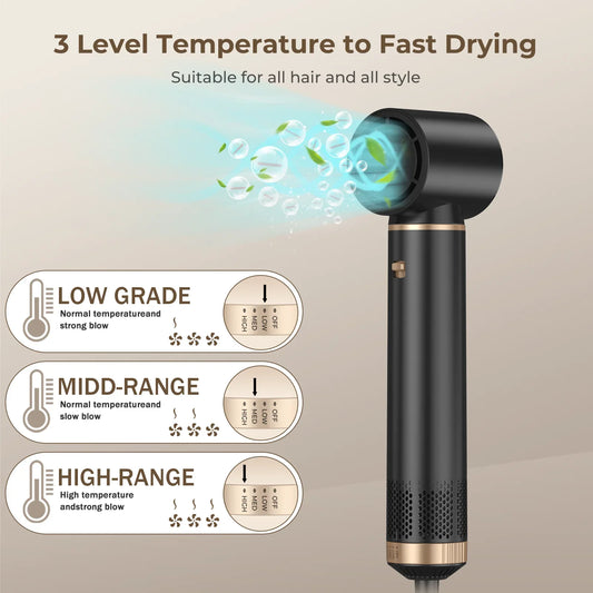 5 in 1 Electric Hair Dryer Comb