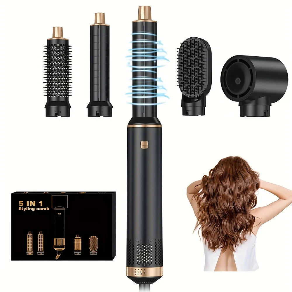 5 in 1 Electric Hair Dryer Comb
