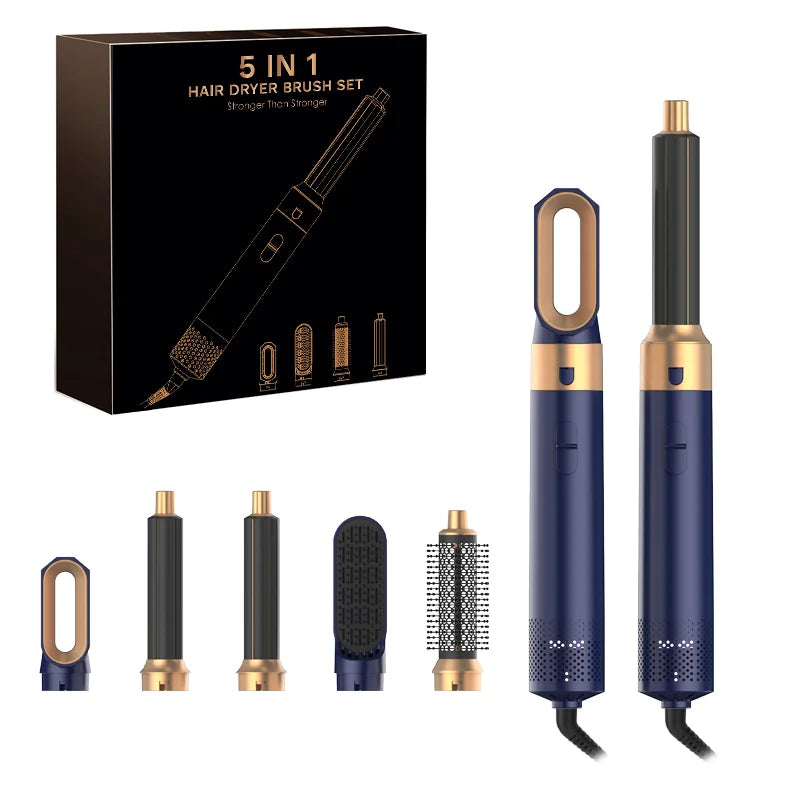 5 in 1 Hair Dryer Hot Comb Set