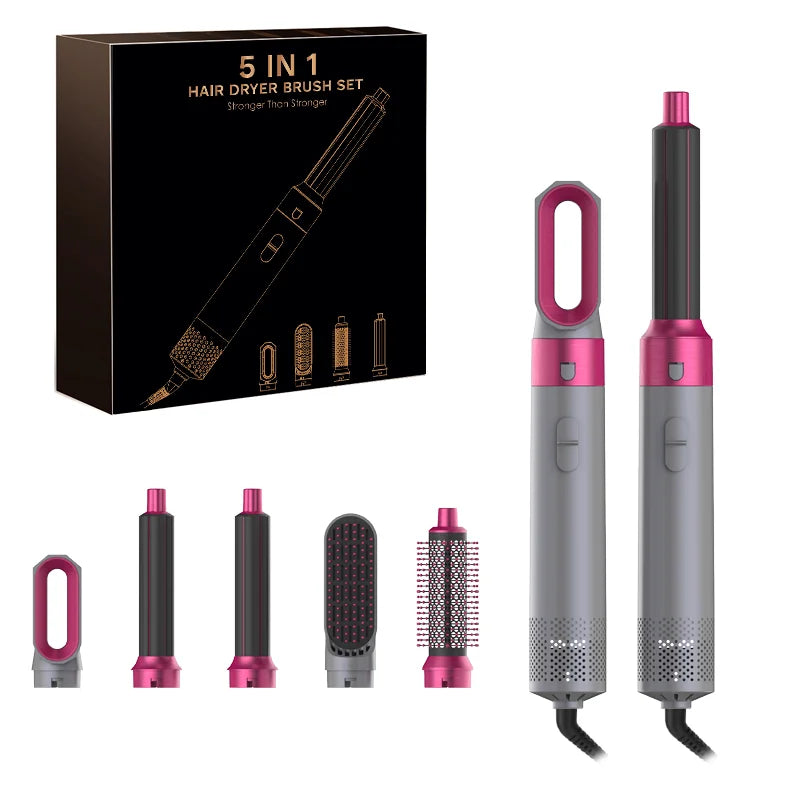 5 in 1 Hair Dryer Hot Comb Set