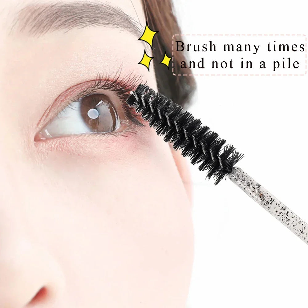 50 Pcs Disposable Eyelash Brushes Set