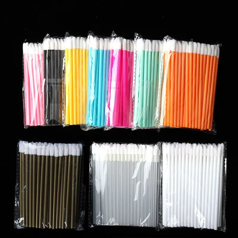 50 Pcs Disposable Lip Brush Set for Makeup