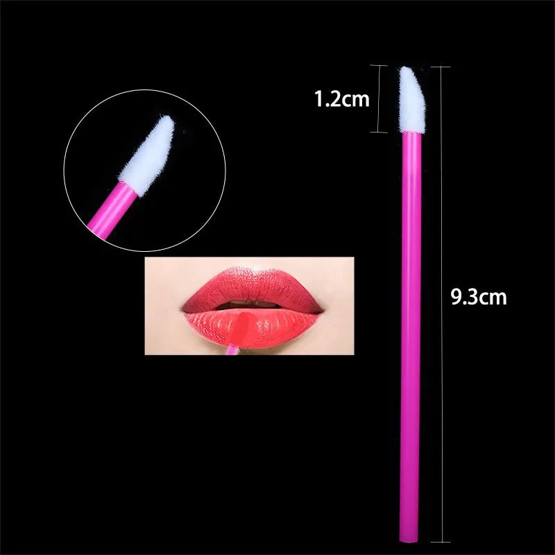 50 Pcs Disposable Lip Brush Set for Makeup