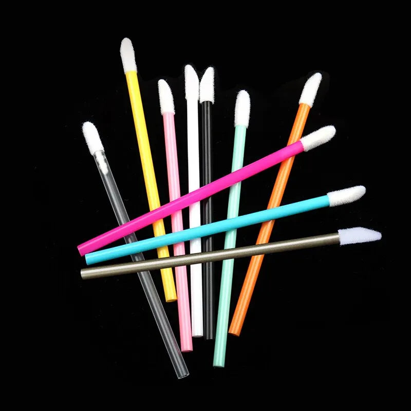 50 Pcs Disposable Lip Brush Set for Makeup