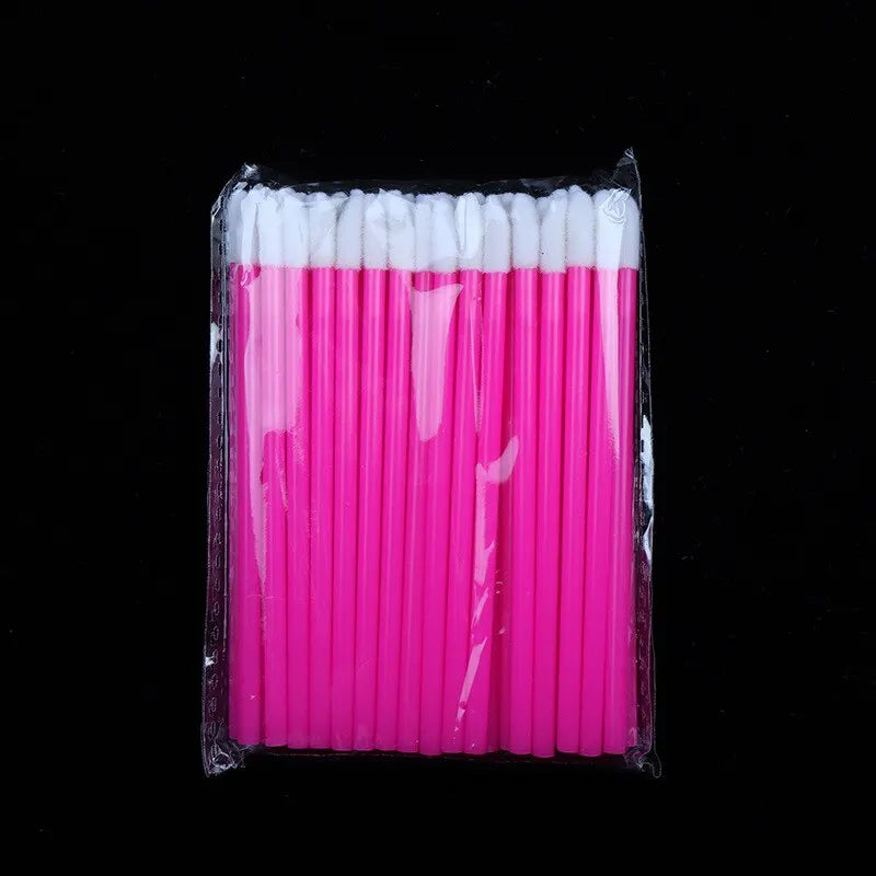 50 Pcs Disposable Lip Brush Set for Makeup