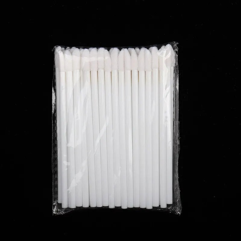 50 Pcs Disposable Lip Brush Set for Makeup