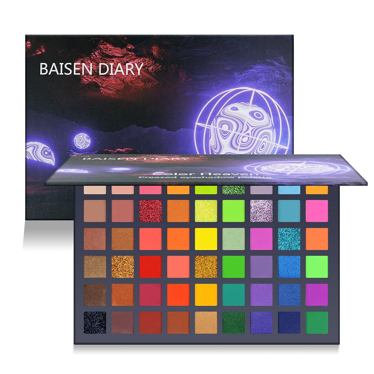 54 Color Eyeshadow Palette