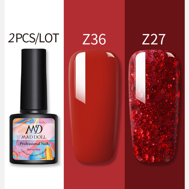 MAD DOL Gelatinous Texture Nail Polish