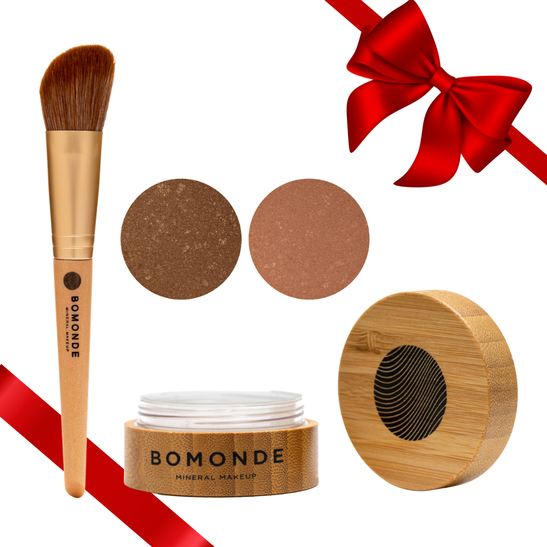 Christmas Bronzer Gift Set | Vegan, Toxin-Free, Natural Glow for the Holidays