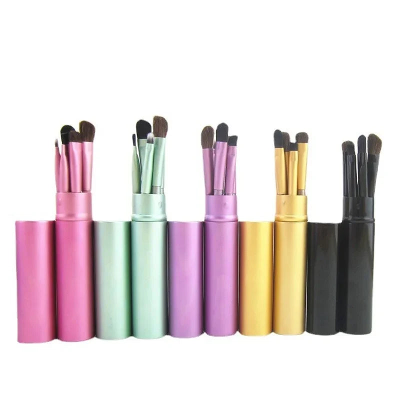 5pcs Portable Mini Eye Makeup Brushes Set